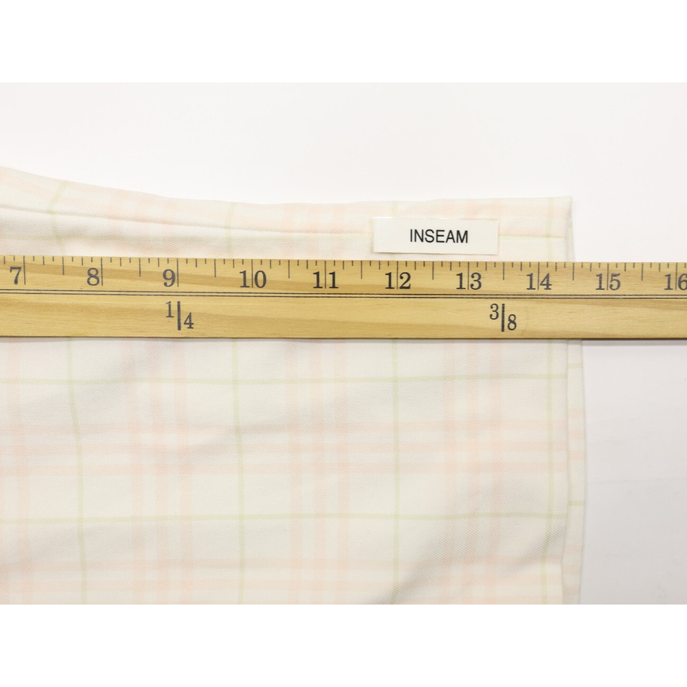 Burberry Women's Golf Bermuda Pink Nova Check Knee-Length Sz 10 - Picture 7 of 12